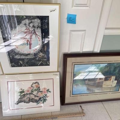 Asian Themed Original Art By Artist Lassie Corbett