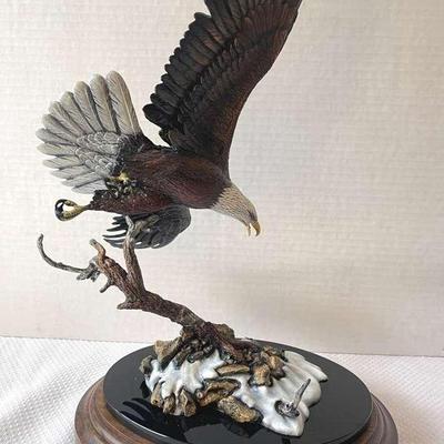 Bronze Sculpture "Spirit Of The Wind" By Frank DiVita 