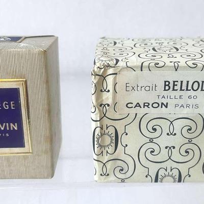 2 Sealed Boxes Of Vintage Perfume