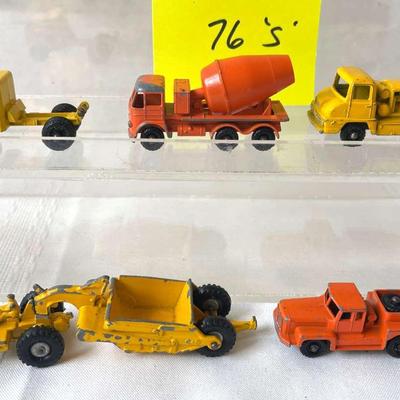 Vintage Diecast Construction Equipment