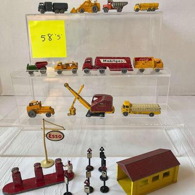 Vintage Diecast Trucks By Matchbox And Lesney