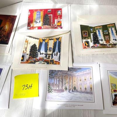 7 White House Christmas Cards From The Clinton Administration