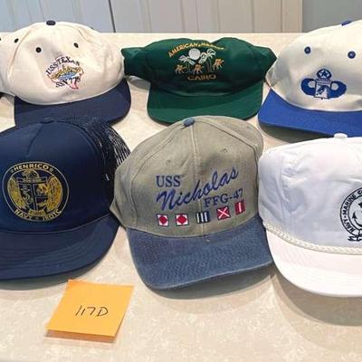 Hats With Military Or Government Connections From The Collection Of A Vice Admiral