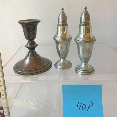 Weighted Sterling Silver Items