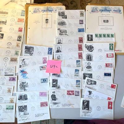 Collection of USPS First Day Covers From The 1950's  And 1960's