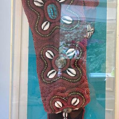 Vintage Tibetan Or Nepali Beaded Item
