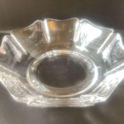 Orrefors Crystal Bowl, Signed