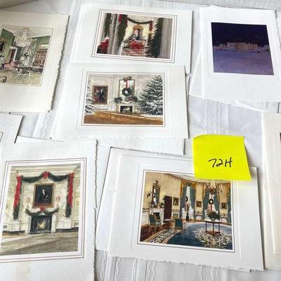 8 White House Christmas Cards From The Reagan Administration