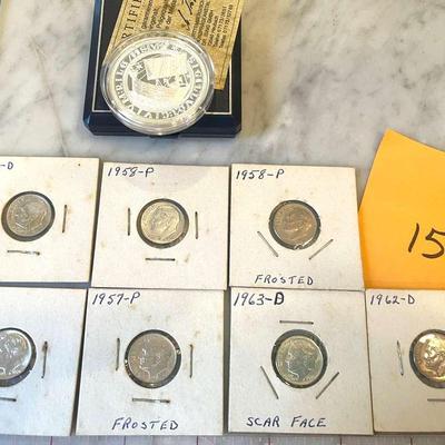 Early Dimes, Including A Scarface Dime