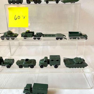 Vintage Diecast Army Vehicles