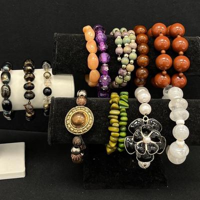 Beaded Bracelets - Med To Large Beads