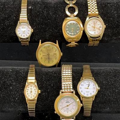 Timex Goldtone Watches