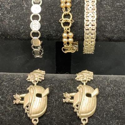 Silvertone Bracelets