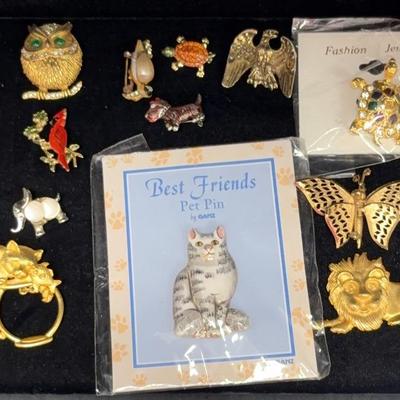 Animal Fashion Pins 