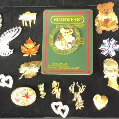Eccentric Collection Of Pins