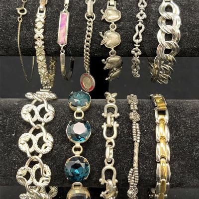Silvertone Bracelets