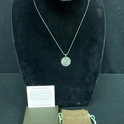 Ross Simons Sterling Silver Cardinal Necklace #4