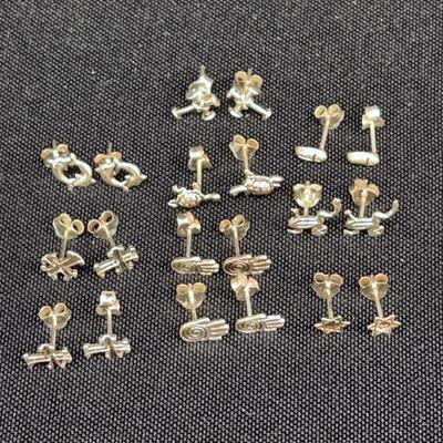 Sterling Children’s Post Earrings