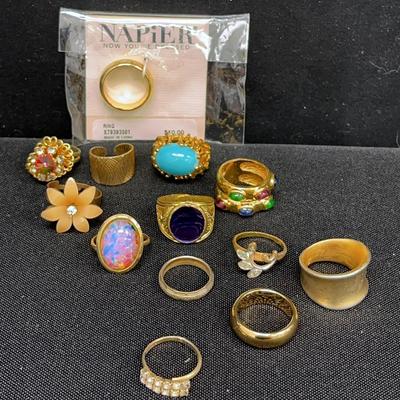 Goldtone Rings
