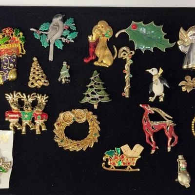 Christmas And Holiday Pins