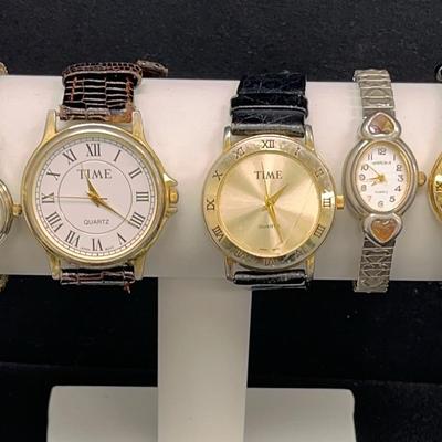 “Time” + “Watch-It” Ladies Watches
