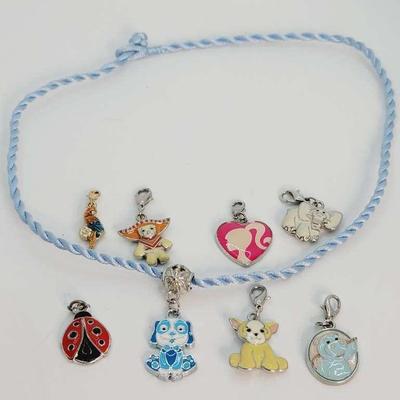 Enamel and Resin Cute Charms and Pendants Barbie Ladybug Elephants and Animals 