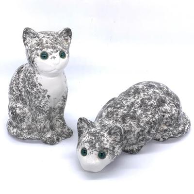 Sale Photo Thumbnail #198: Elpa Alcobaca ceramic cats