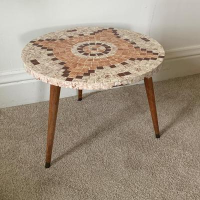 Sale Photo Thumbnail #47: Mid- century tile top table