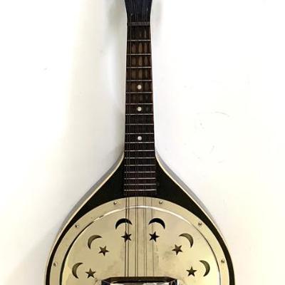 Sale Photo Thumbnail #24: Vtg. Bluebird resonator mandolin