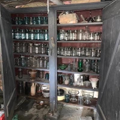 Sale Photo Thumbnail #113: Lots of canning jars
