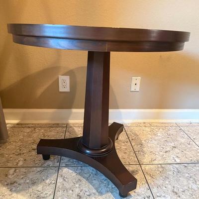 Sale Photo Thumbnail #3: Solid Hickory side table