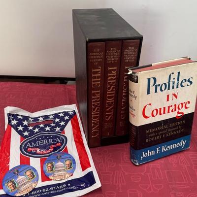 The American heritage History Of The Presence Of The Usa Collection, Book Of “Profiles In Courage”