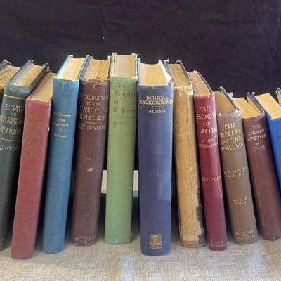 Antique And Vintage Religious Books (1879,1886, Early 1900’s)