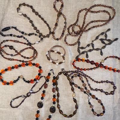 Beaded Treasures (Necklaces (13), And Bracelets (2)