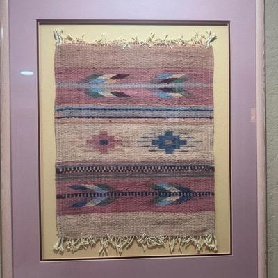 Textile Framed Art 