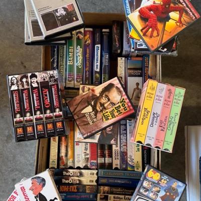 Vintage VHS And DVD’s 