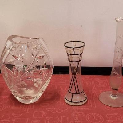 Glass Vase Assortment 