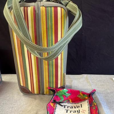 Retro Picnic Wine Set (Picnis At Ascot), And Travel Tray