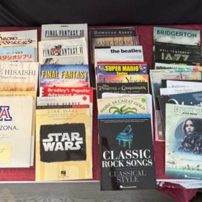 Piano Music (Beatles, Star Wars, Final Fantasy, Disney favorites, Bridgerton, Beethoven, And More)