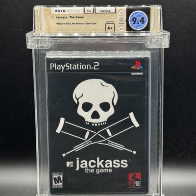 Jackass The Game Sony PlayStation 2 PS2 Sealed New WATA 9.4 A+ Graded