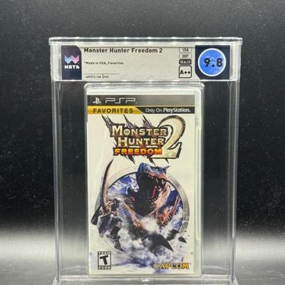 Monster Hunter Freedom 2 PSP – Sealed WATA 9.8 A++ Graded Game