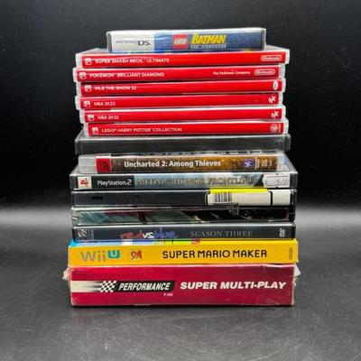 Wii, DS, PlayStation & XBox Video Game Variety