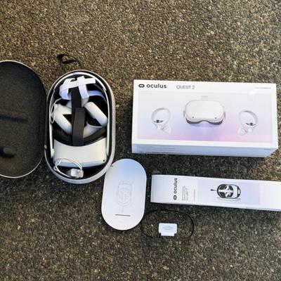 Oculus Quest 2 VR Headset with Controllers & Box