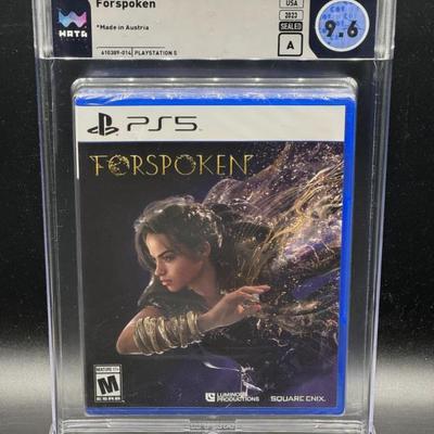 Forspoken PS5 – Factory Sealed WATA 9.6 A Graded Game