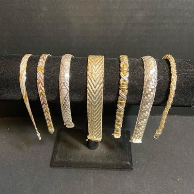 Collection Of 925 Silver Bracelets