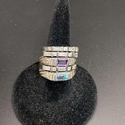 5 925 Silver Rings 