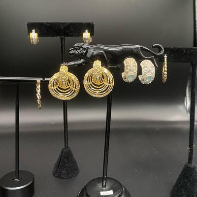 5 Pairs Of 925 Earrings 