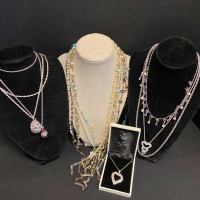 Edgar Berebi & Other Vintage Costume Jewelry with Beaded Eye Glass Holders