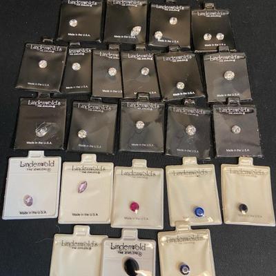 Vintage Lindenwold’s Fine Jewelers Simulated Loose Gems