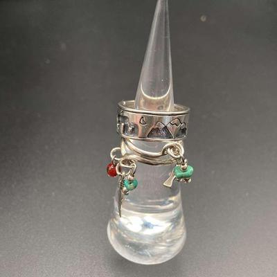 3 Sterling Silver Rings 